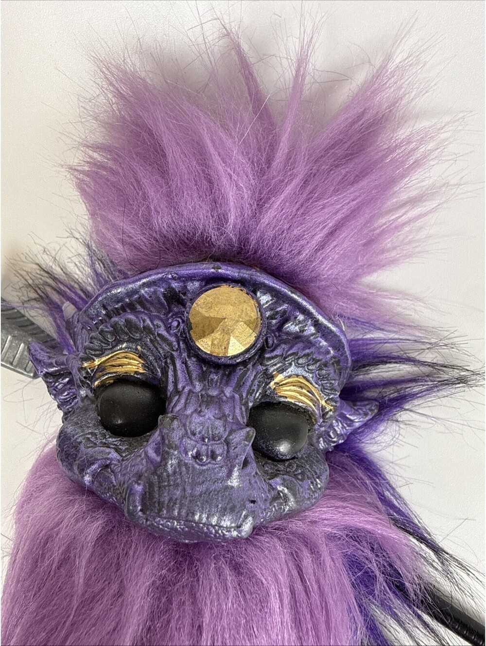 Drabbit Dragon Shoulder Puppet Cable Controlled Moveable Renaissance Faire Works